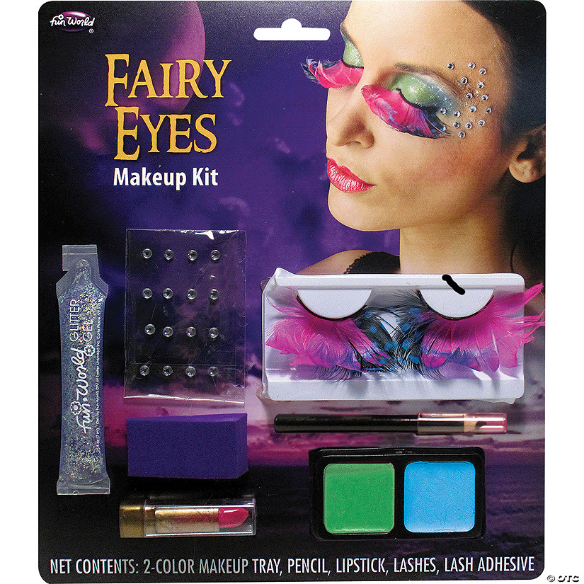 Fairy Or Spider Eye Lashes Make Up Kit Image
