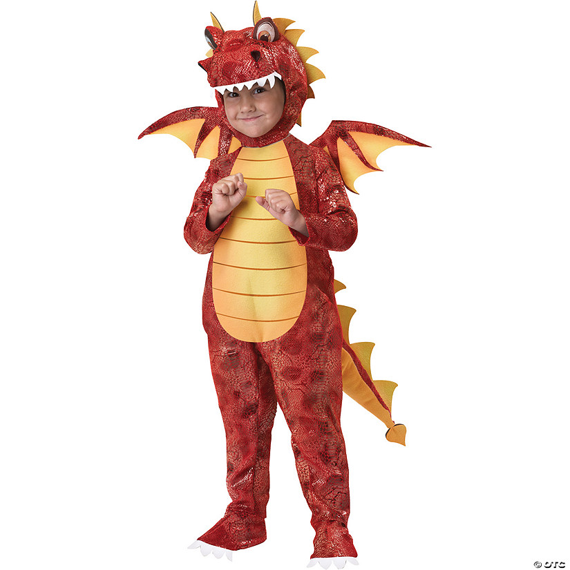 Fire Breathing Dragon Toddler Costume Image