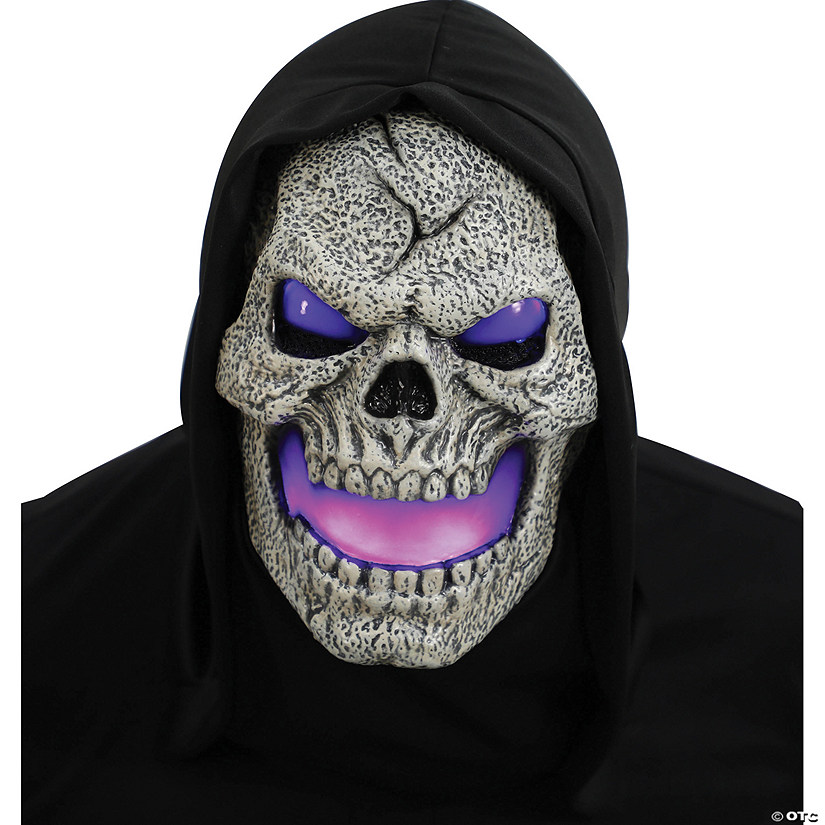 Flame Fiend Skull Purple Mask Image
