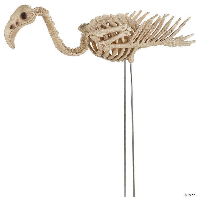 Flamingo Skeleton Yard Decoration Image
