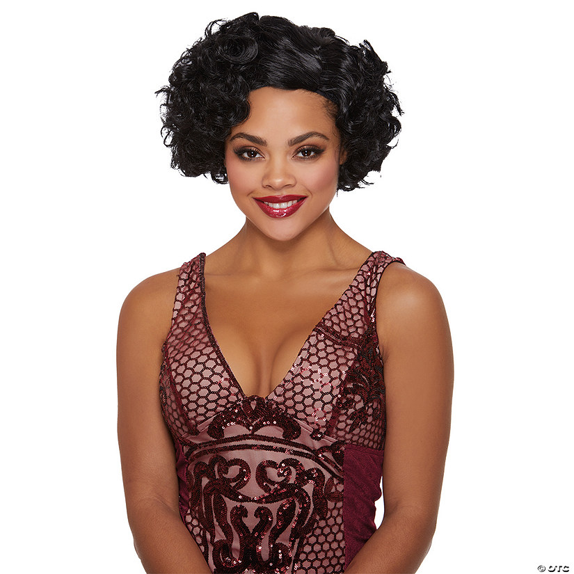 Flapper Wig Black Image