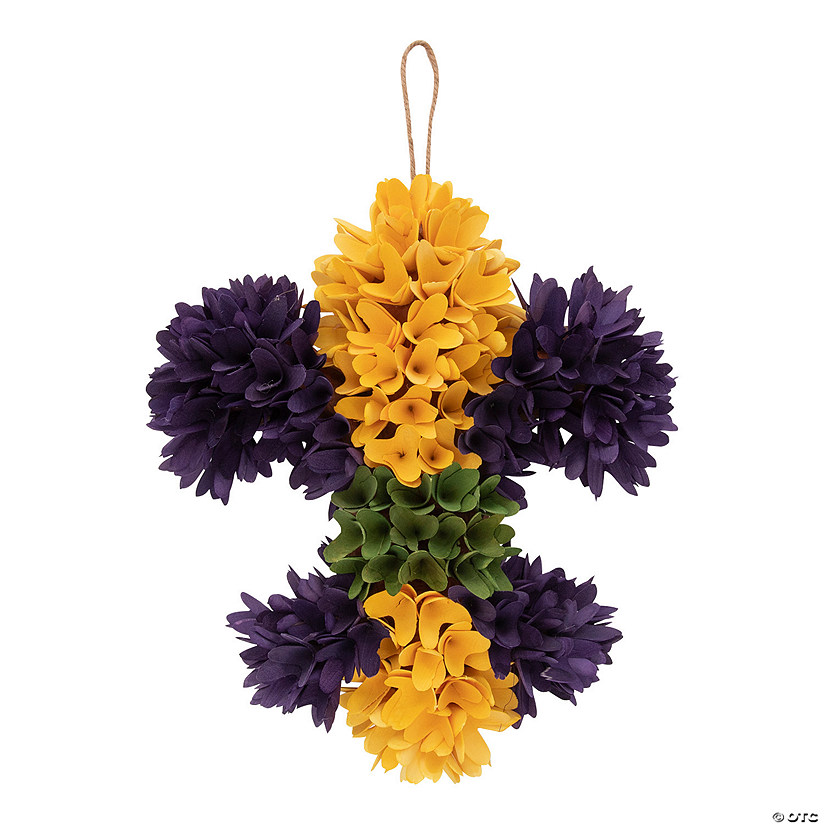 Fleur de Lis-Shaped Wreath Image