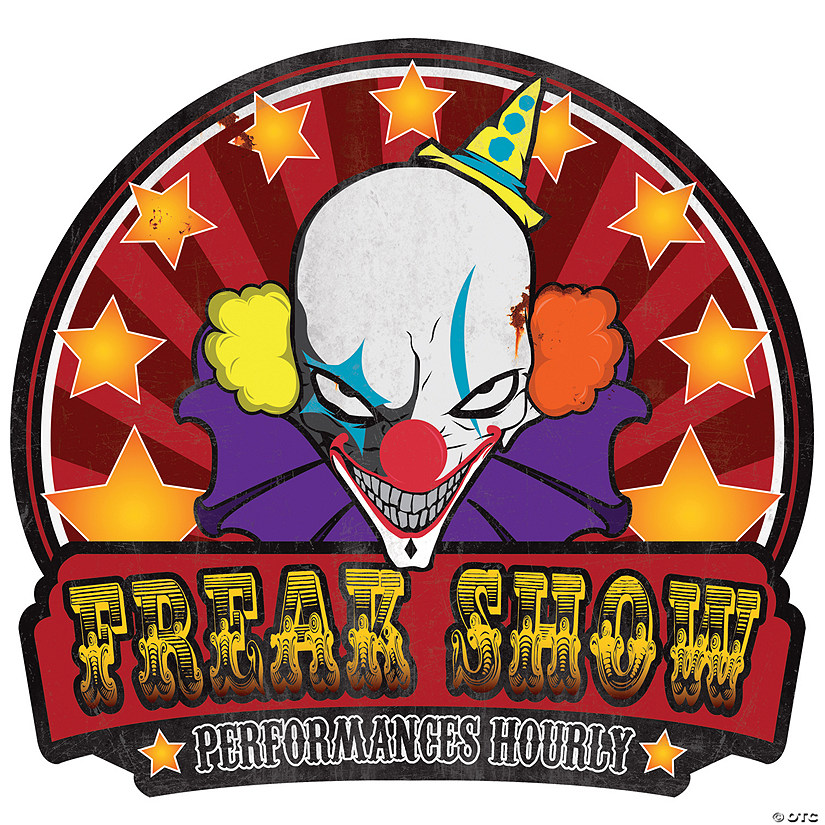 Freak Show Metal Sign Image