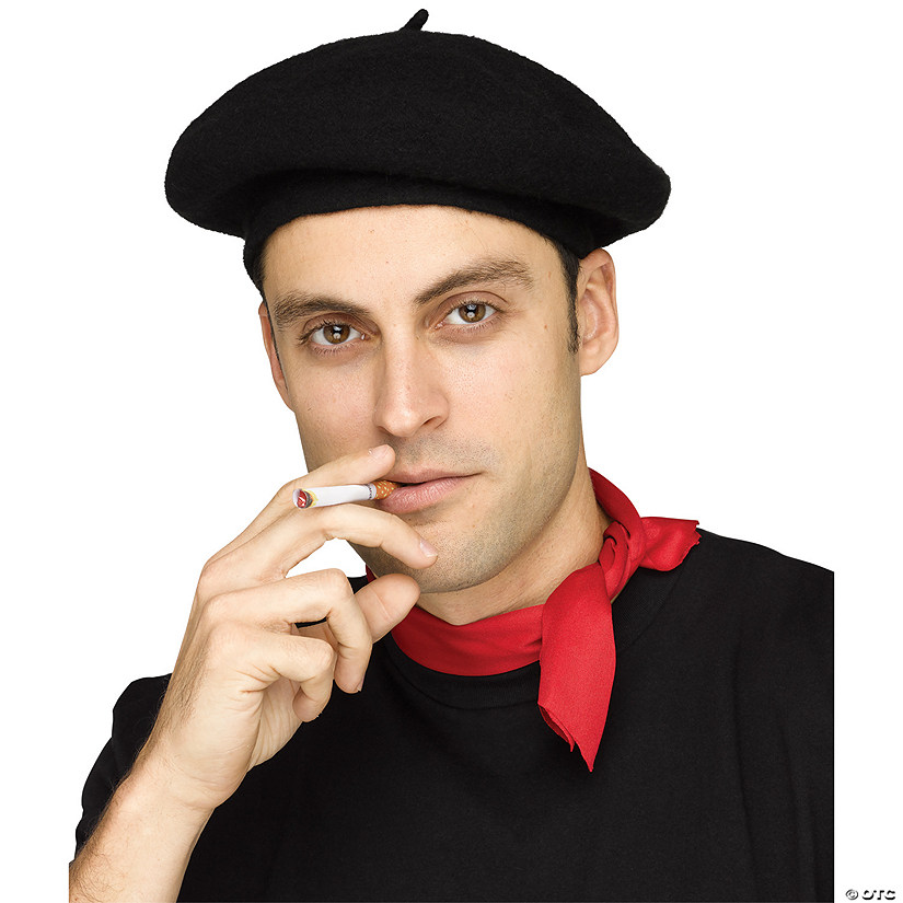 French Beret Or Police Officer Hat