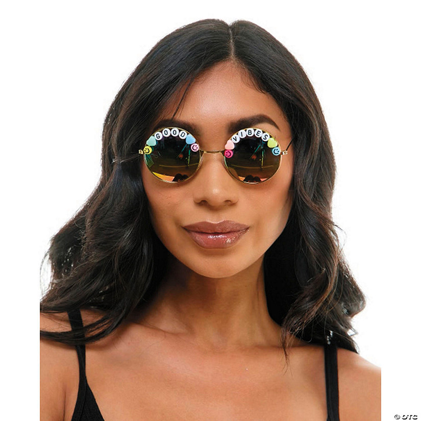 Friendship Bead Good Vibes Sunglasses Image