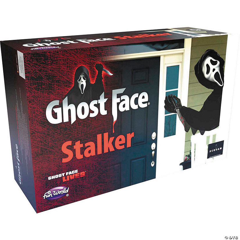 Ghost Face&amp;#174; Tree Stalker Halloween Outdoor Decoration Image
