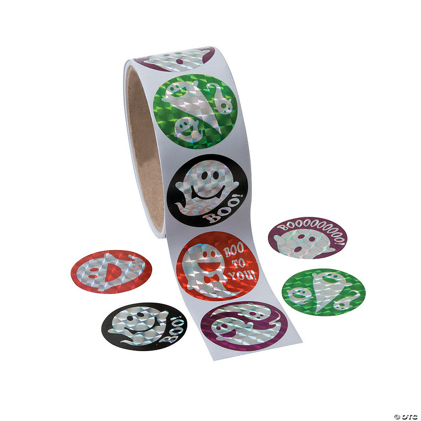 Ghost Prism Sticker Roll - 100 Pc. Image