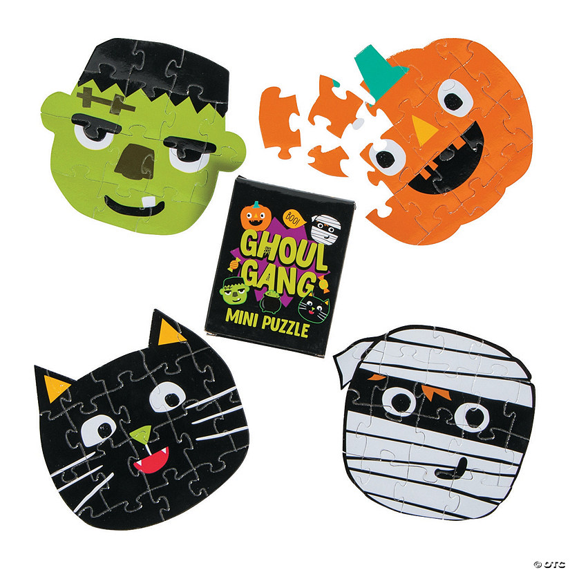 Ghoul Gang Mini Puzzles - 12 Pc. Image