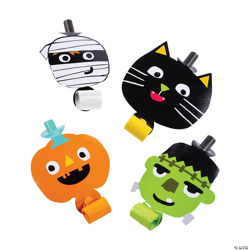 Ghoul Gang Party Blowouts - 12 Pc. Image