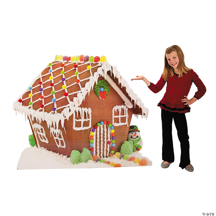 Gingerbread House Cardboard Stand-Up Image