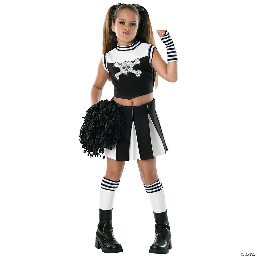 Girl&#8217;s Bad Spirit Cheerleader Costume Image