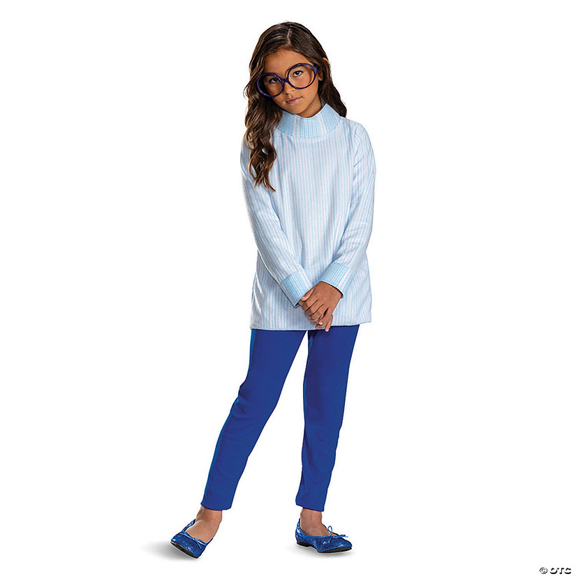 Girl&#8217;s Classic Disney/Pixar Inside Out 2 Blue Sadness Costume Image