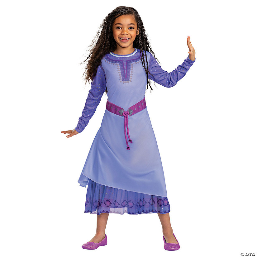 Girl&#8217;s Classic Disney Wish Asha Costume Image