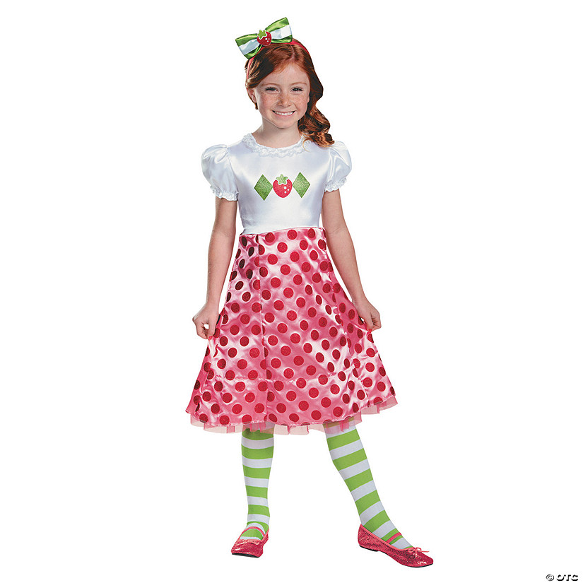 Girl&#8217;s Classic Strawberry Shortcake&#8482; Costume Image