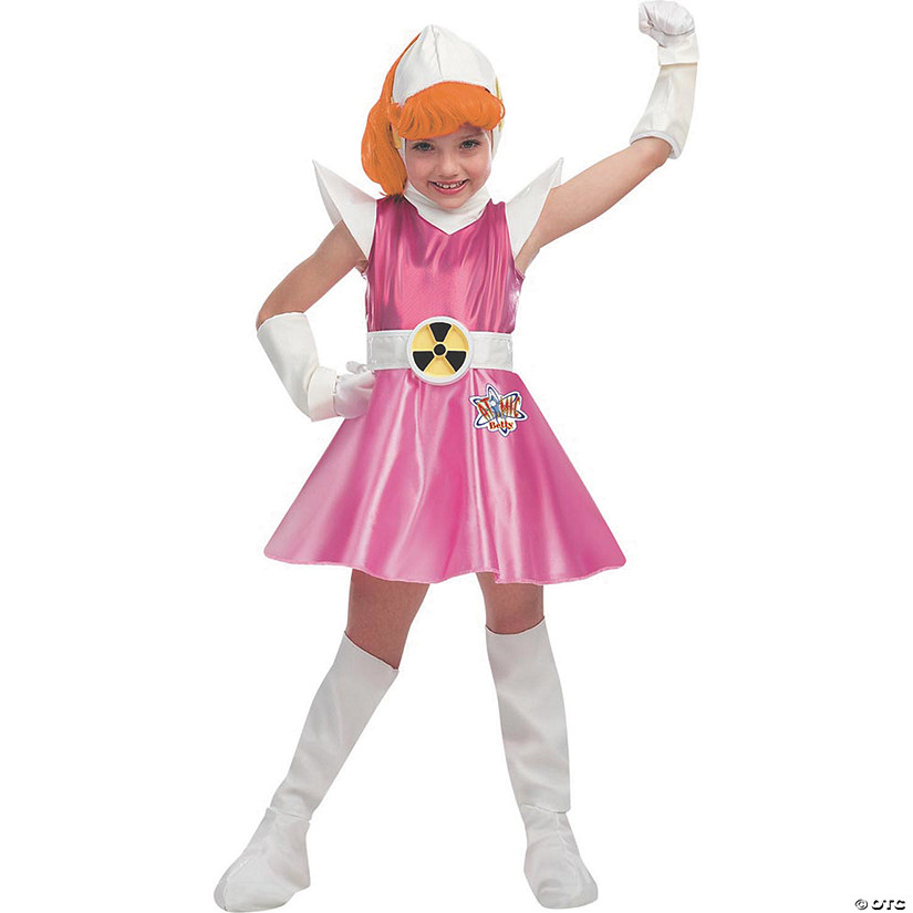 Girl&#8217;s Deluxe Atomic Betty Costume - Small Image
