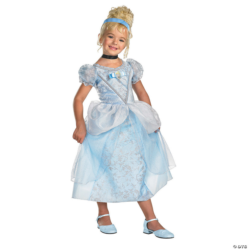 Girl&amp;#8217;s Deluxe Cinderella&amp;#8482; Costume - Medium Image