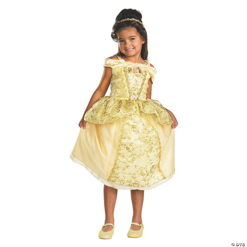 Girl&#8217;s Deluxe Disney&#8217;s Beauty & the Beast&#8482; Belle Costume - Small Image