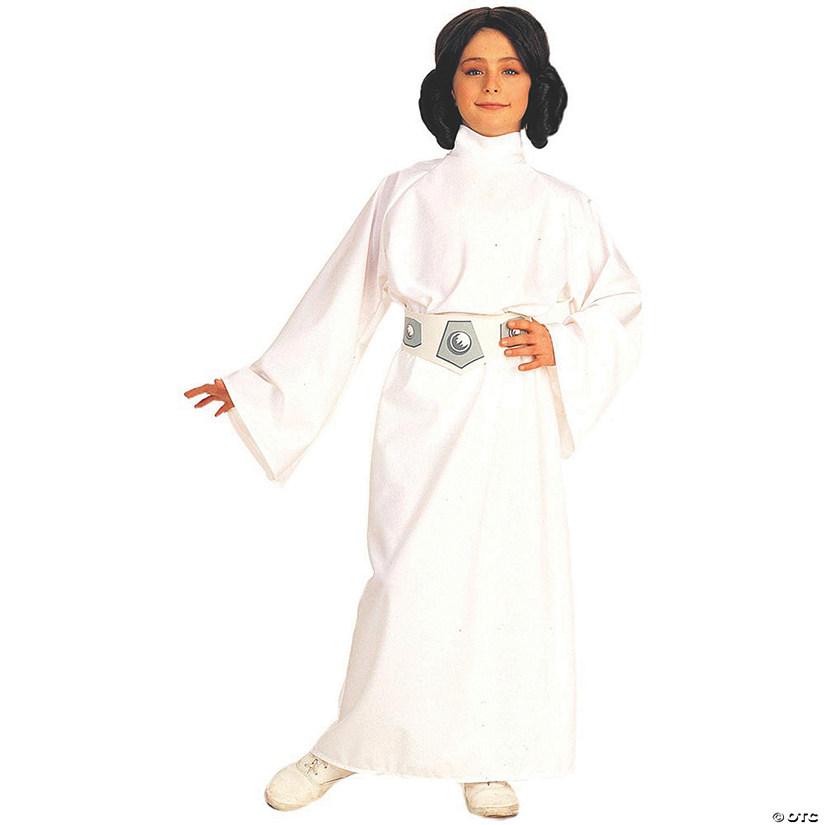 Girl&#8217;s Deluxe Star Wars&#8482; Princess Leia Costume - Large Image
