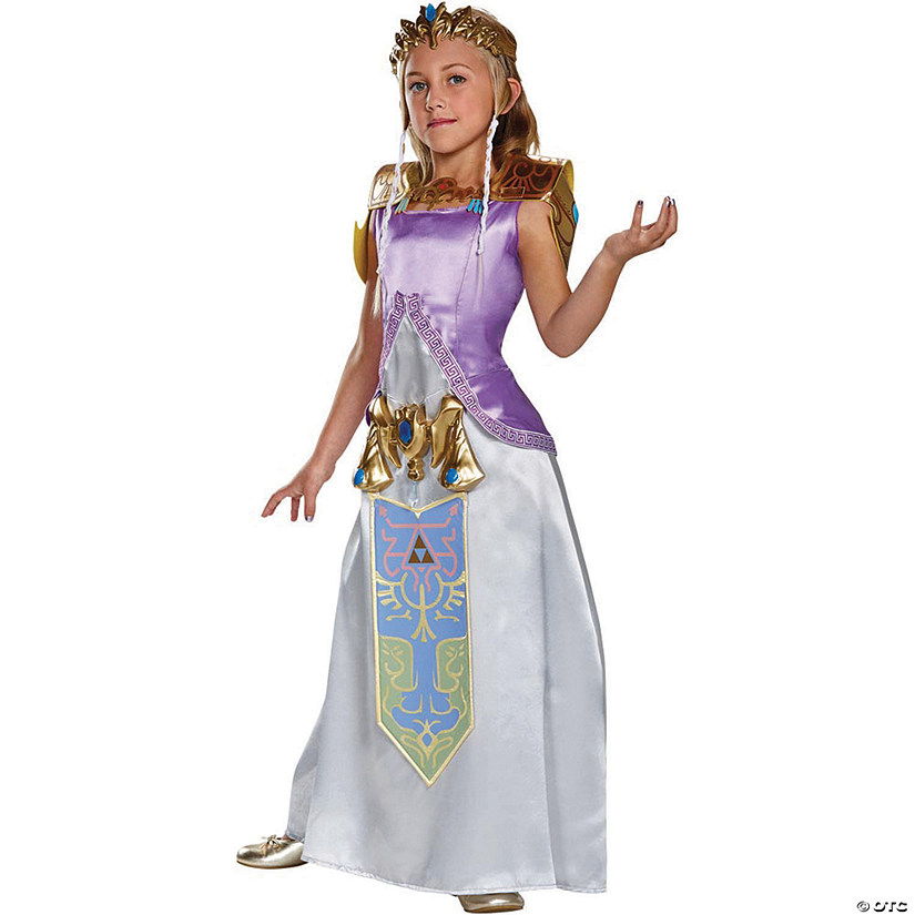 Girl&#8217;s Deluxe Zelda&#8482; Costume - Extra Large Image