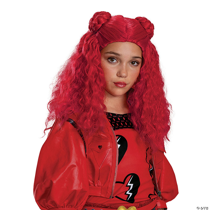 Girl&amp;#8217;s Disney&amp;#8217;s Descendants 4: The Rise of Red Princess Red Wig Image