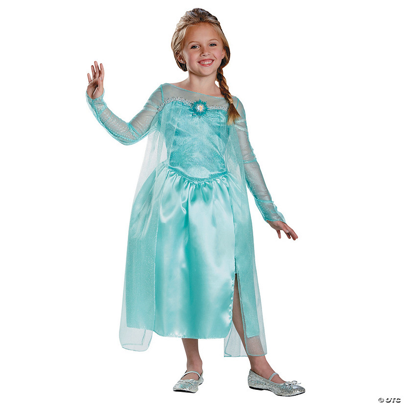 Girl&#8217;s Frozen&#8482; Elsa Snow Queen Costume - Small Image