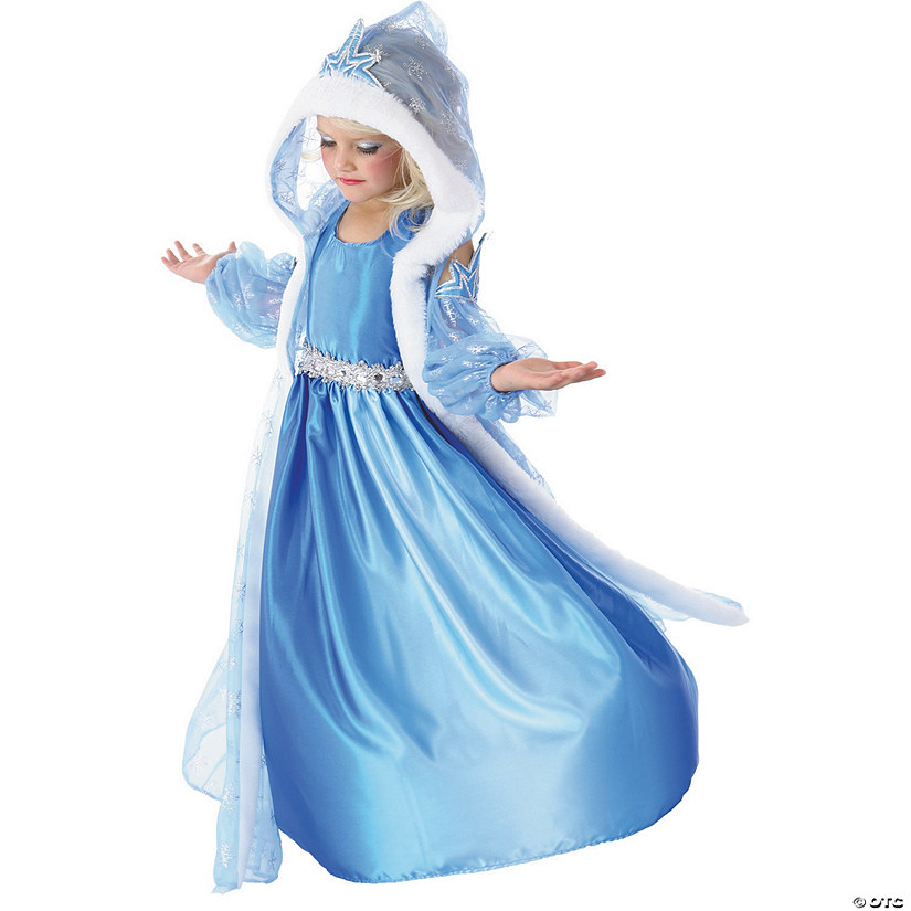 Girl&#8217;s Icelyn Winter Princess Costume - Small Image