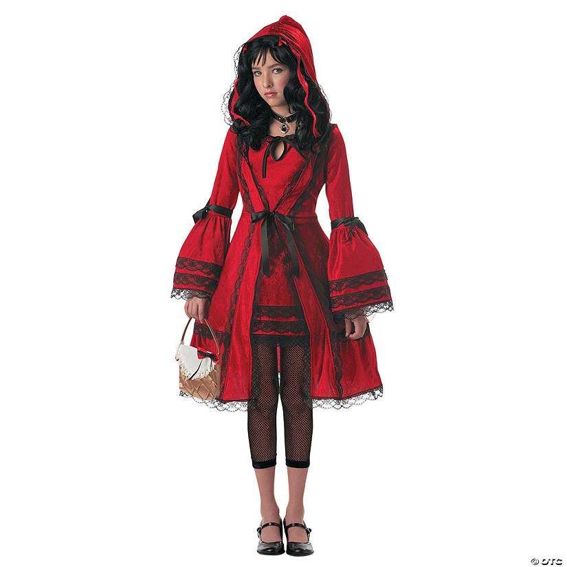 Girl&#8217;s Little Red Riding Hood Costume - Large Image