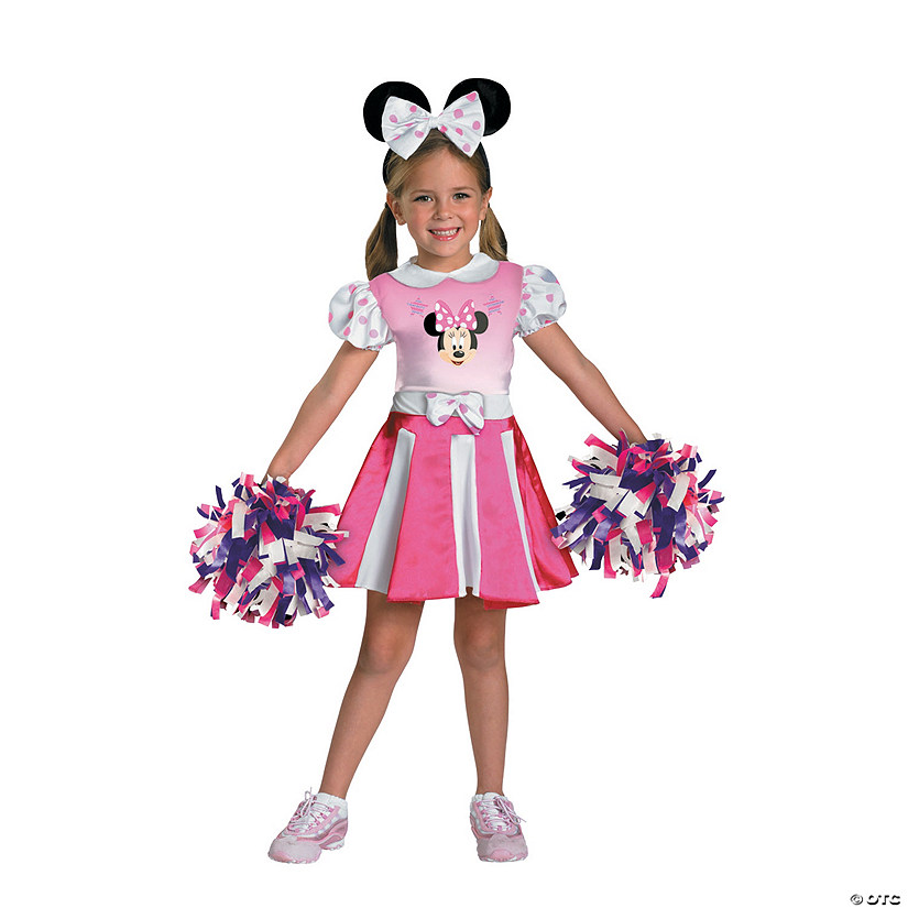 Girl&#8217;s Minnie Mouse&#8482; Cheerleader Costume Image