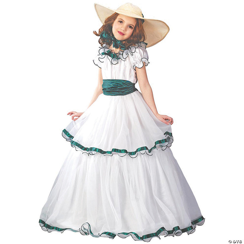 Girl&#8217;s Southern Belle Costume - Large Image