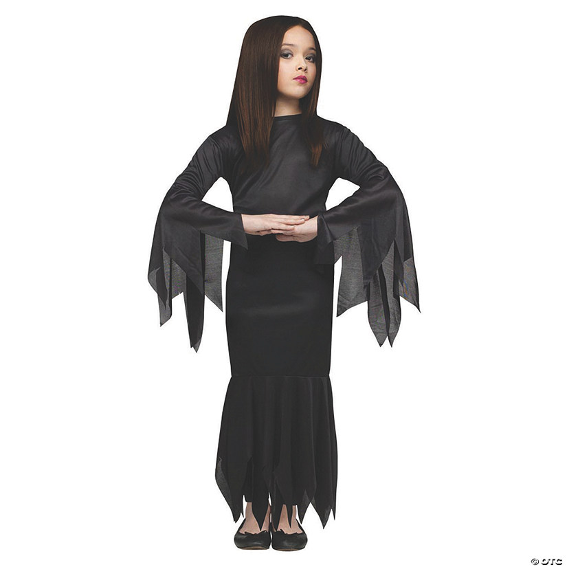 Girl&#8217;s The Addams Family&#8482; Morticia Costume - Medium Image