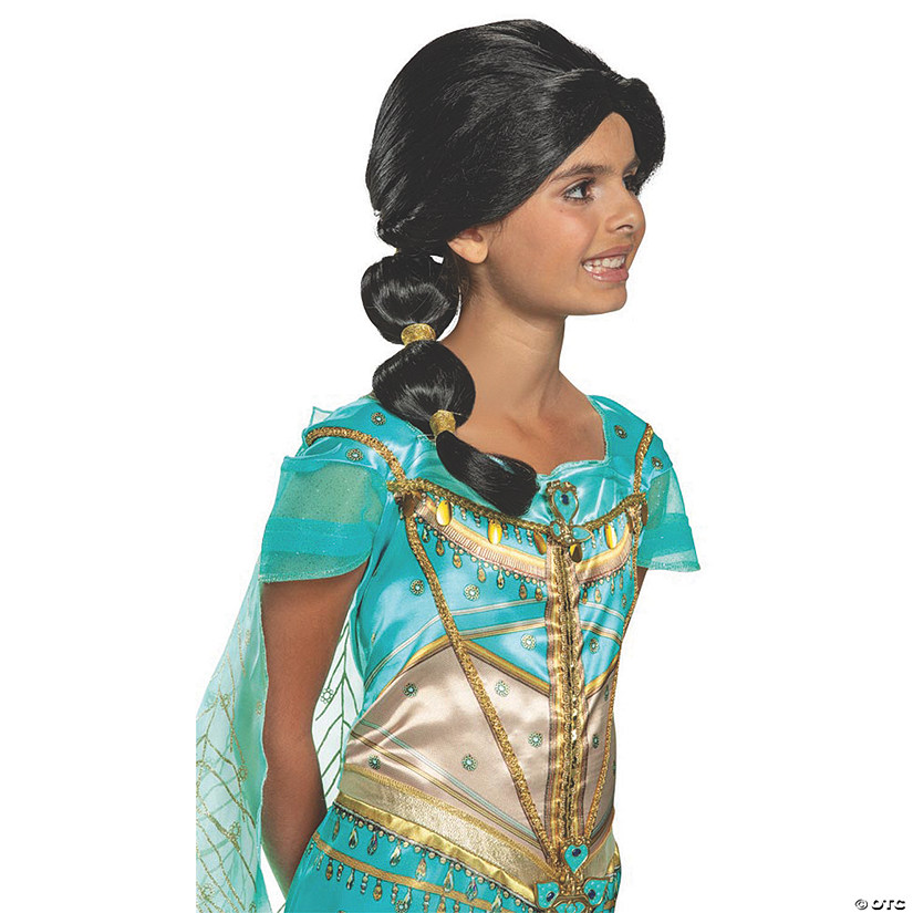 Girl's Aladdin&#8482; Jasmine Wig Image