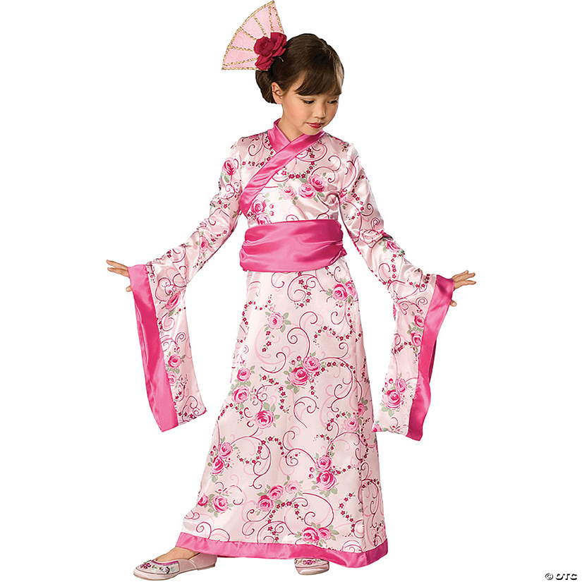 Girl's Asian Princess Costume Image