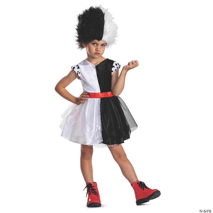 Girl's Baby Classic Disney's 101 Dalmatians Cruella Costume Image