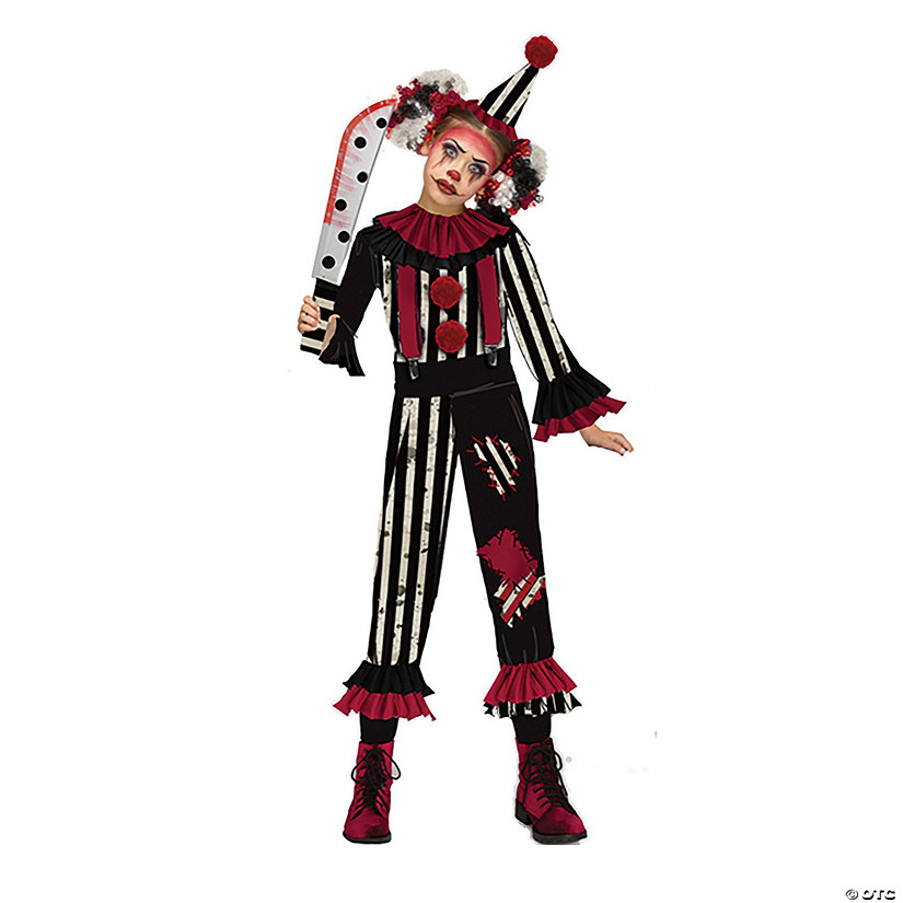 Girl's Big Top Terror Costume Image