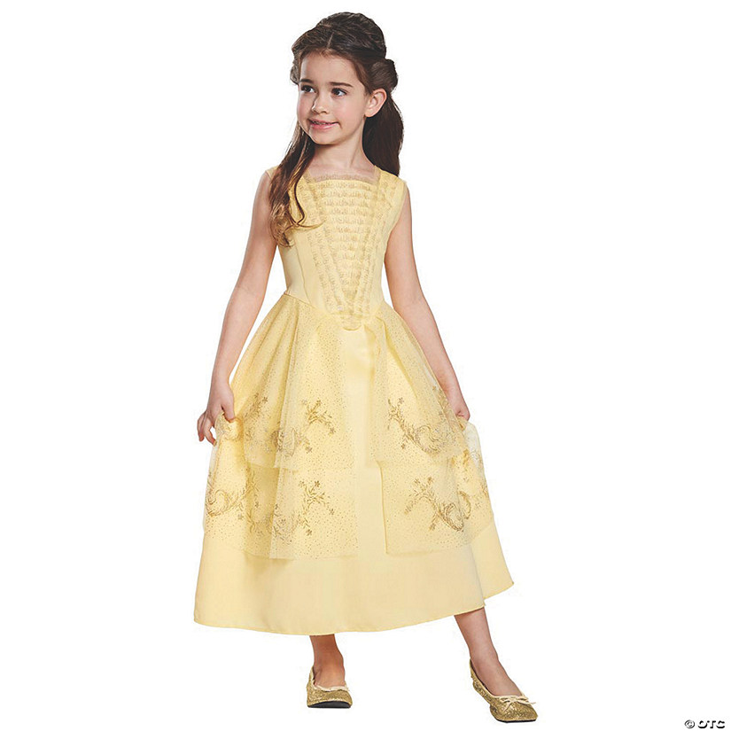 Girl's Classic Beauty and the Beast Belle Ball Gown Costume -&#160;Medium Image