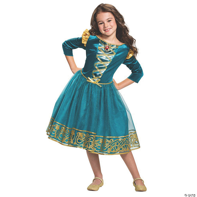 Girl's Classic Disney's Brave Merida Costume - Medium Image