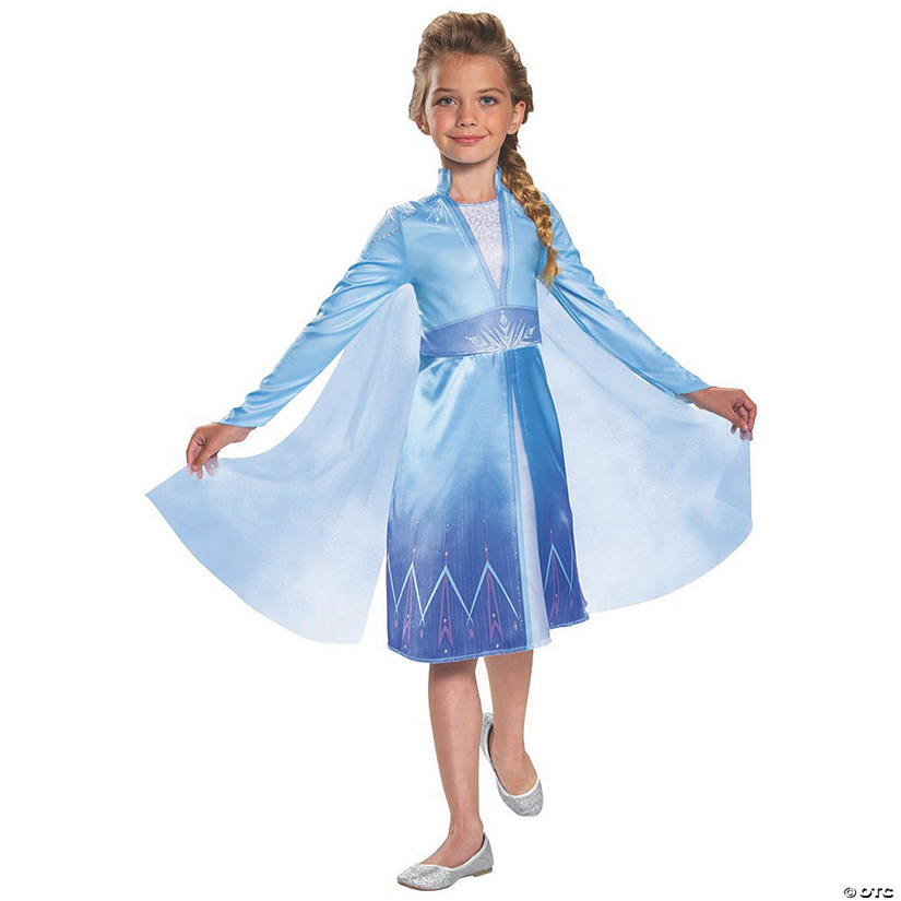 Girl's Classic Disney's Frozen II Elsa Costume - Small Image