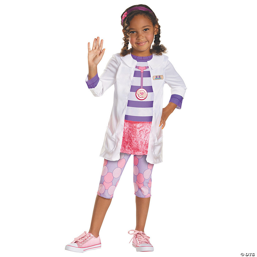 Girl's Classic Doc McStuffins&#8482; Costume - Medium Image