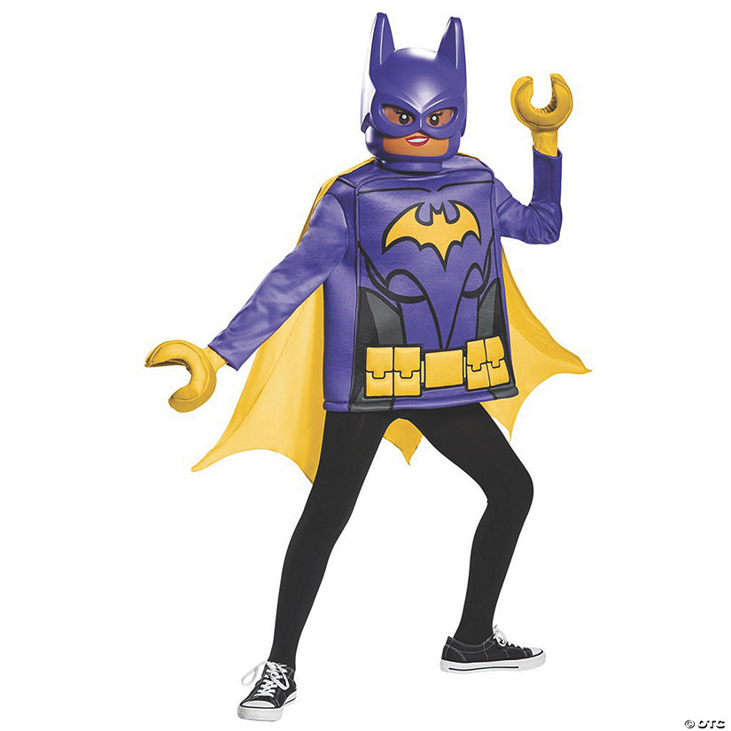 Girl's Classic LEGO Batgirl Costume - Small Image