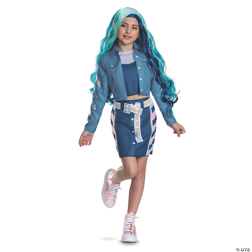 Girl's Classic Rainbow High Skylar Costume Image