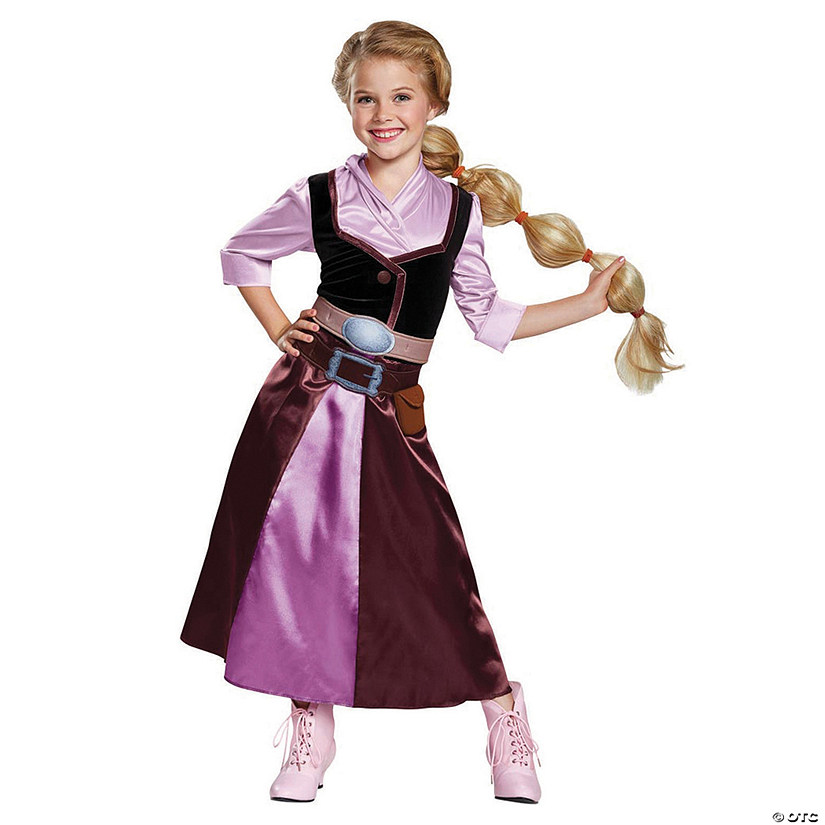 Girl's Classic Rapunzel Costume Image