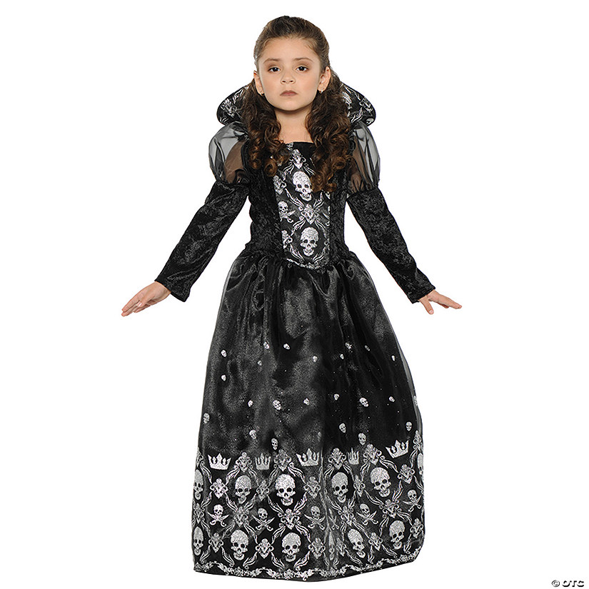 Girl's Dark Princess Costume Image