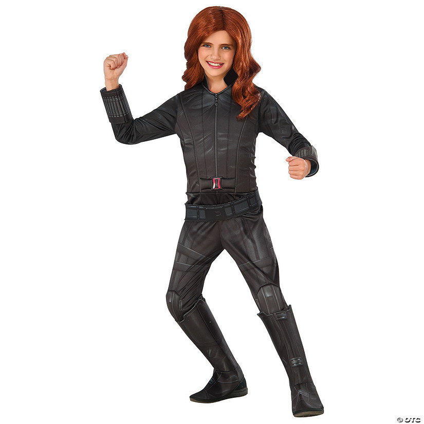 Girl's Deluxe Black Widow Costume Halloween Express