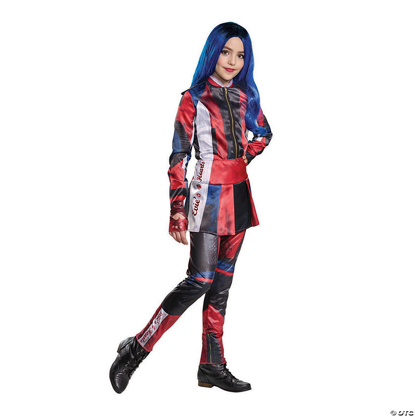 Girl's Deluxe Disney's Descendants 3 Evie Jumpsuit Costume Image
