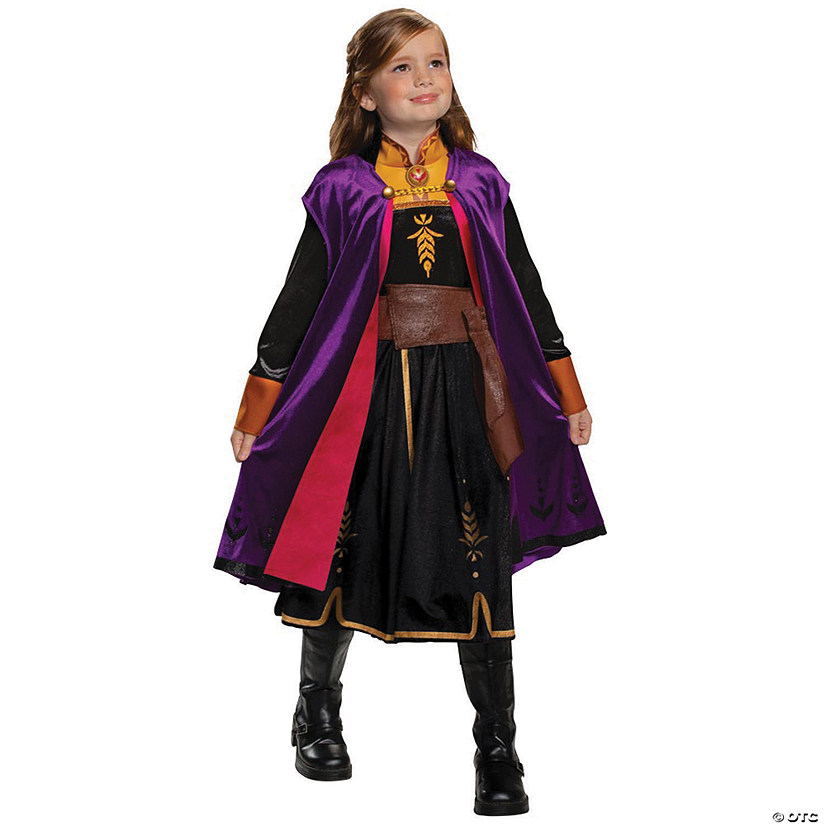 Girl's Deluxe Disney's Frozen II Anna Costume - Extra Small Image