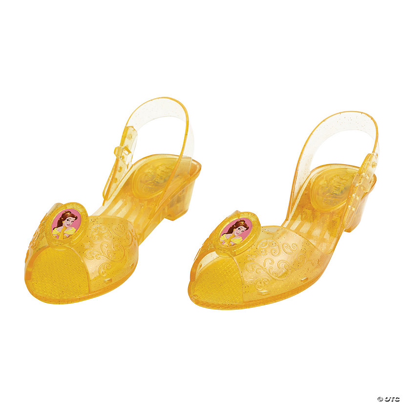 Girl's Disney's Beauty & The Beast Belle Light-Up Shoes - Size 11-12 Image