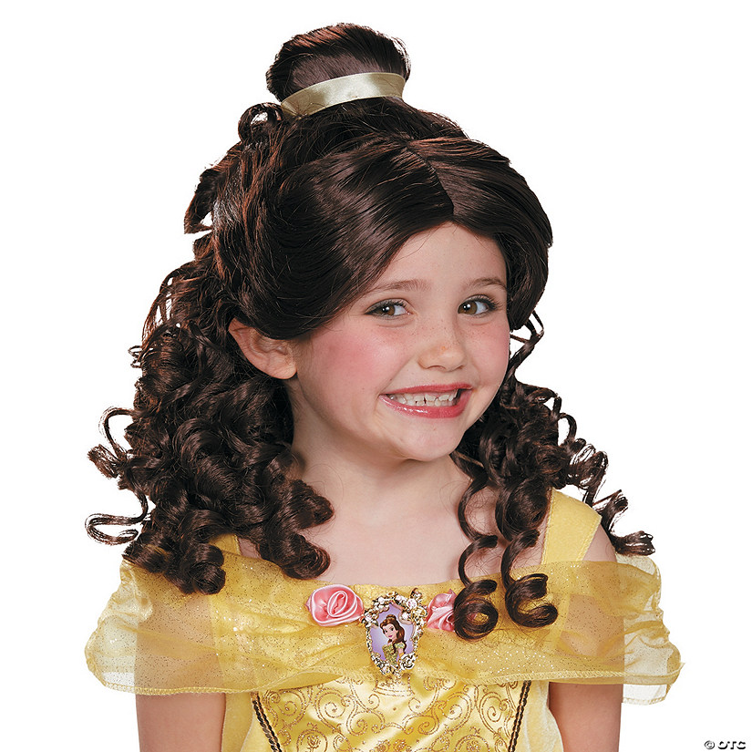Girl's Disney's Beauty and the Beast Belle Wig Image