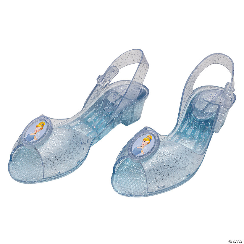 Girl's Disney's Cinderella Jelly Shoes - Size 11-12 Image
