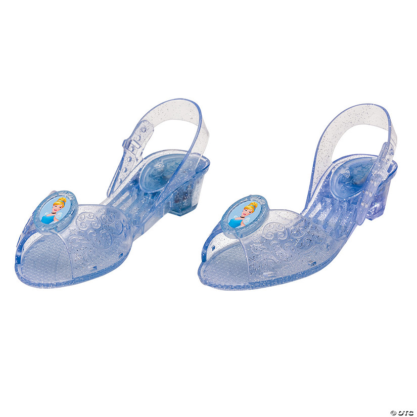 Girl's Disney's Cinderella Light-Up Shoes - Size 11-12 Image