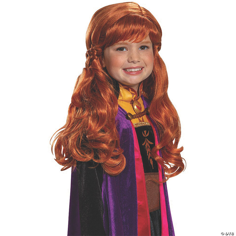 Girl's Disney's Frozen II Anna Wig Image